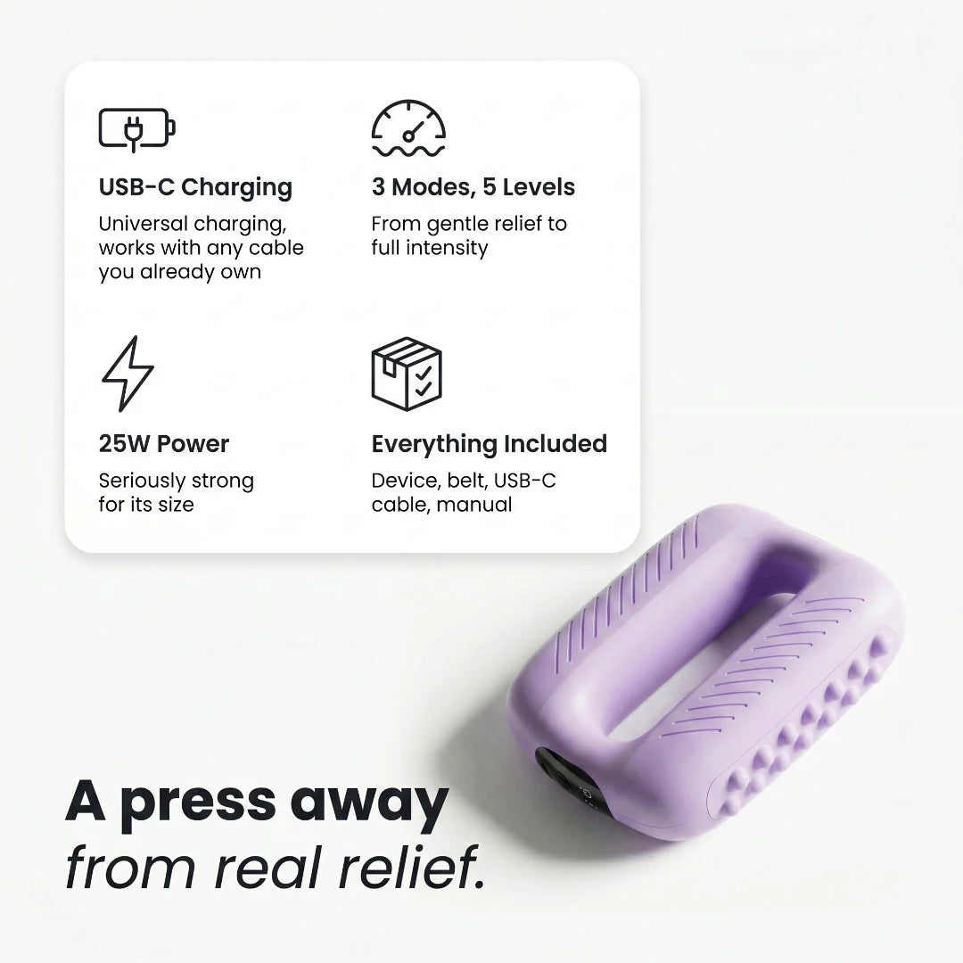 The Latterly™ Portable RLS Relief Vibration Device