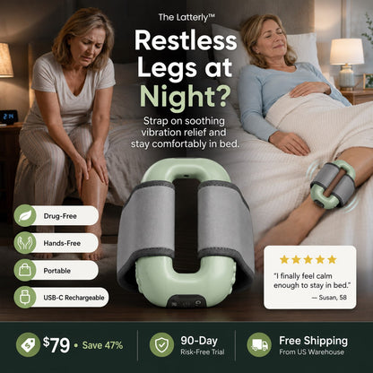 The Latterly™ Portable RLS Relief Vibration Device