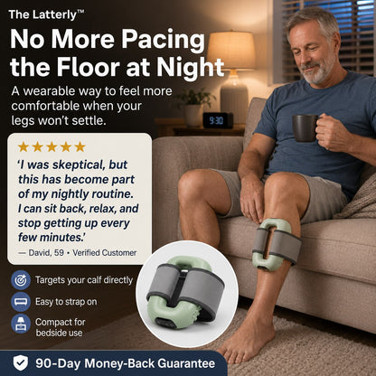The Latterly™ Portable RLS Relief Vibration Device